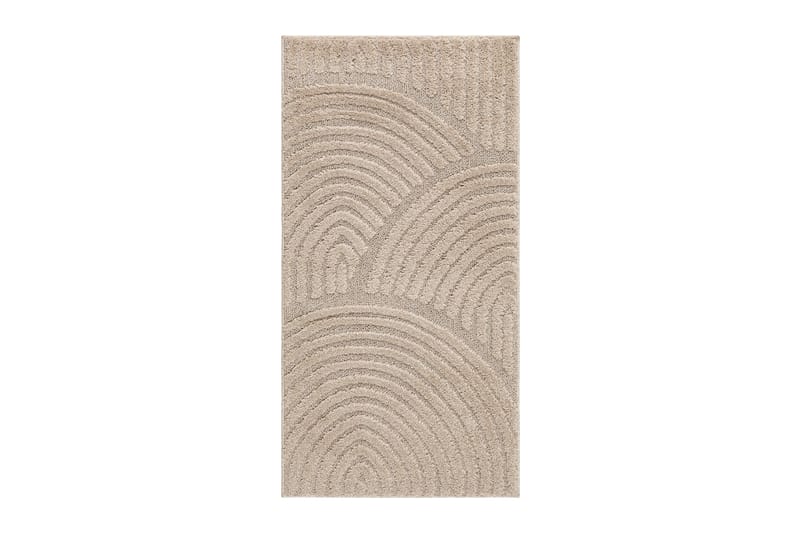 Wiltonmatto Doriane Zen 80x250 cm Pellava - Pellavabeige - Kodintekstiilit & matot - Matto - Moderni matto - Wilton-matto