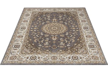 Wiltonmatto Dubai Medallion 80x200 cm Harmaa - Harmaa - Kodintekstiilit & matot - Matto - Moderni matto - Wilton-matto