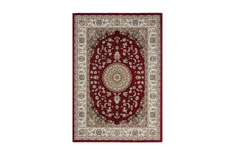 Wiltonmatto Dubai Medallion 80x300 cm Punainen - Punainen - Kodintekstiilit & matot - Matto - Moderni matto - Wilton-matto