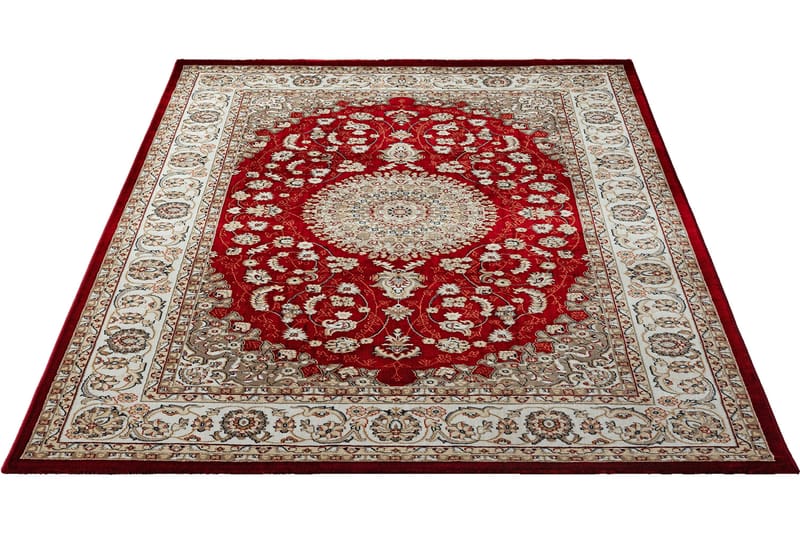 Wiltonmatto Dubai Medallion 80x300 cm Punainen - Punainen - Kodintekstiilit & matot - Matto - Moderni matto - Wilton-matto