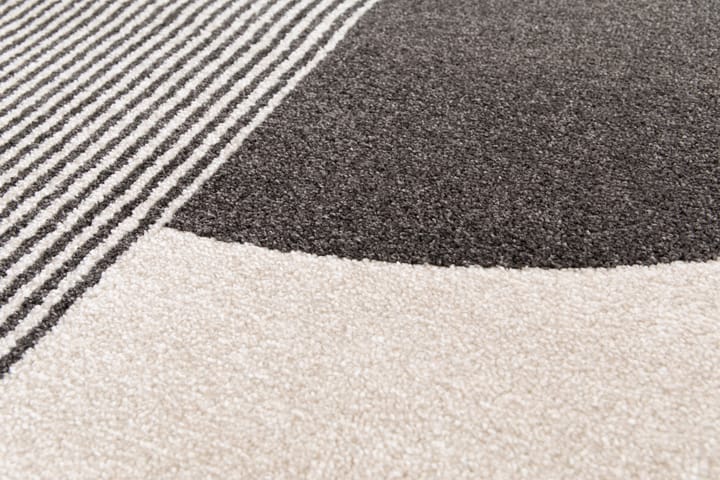 Wiltonmatto Florence Cord 160x230 cm Musta - Musta - Wilton-matto - Kuviollinen matto & värikäs matto