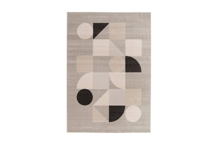 Wiltonmatto Florence Shapes 160x230 cm Pellava - Pellava - Wilton-matto - Kuviollinen matto & värikäs matto