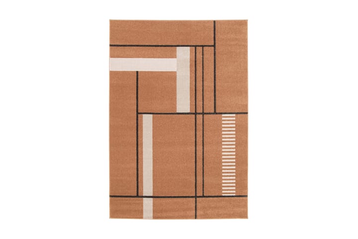 Wiltonmatto Florence Square 200x290 cm Terrakotta - Terrakotta - Wilton-matto - Kuviollinen matto & värikäs matto