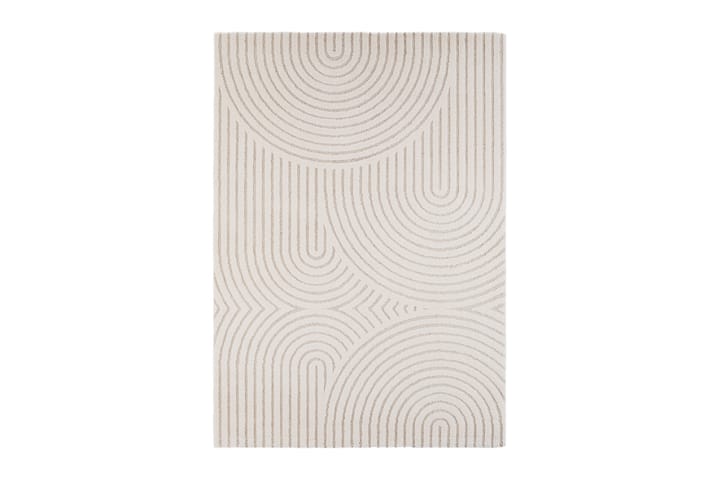 Wiltonmatto Genova Zen 160x230 cm - Valkoinen - Wilton-matto - Kuviollinen matto & värikäs matto - Iso matto