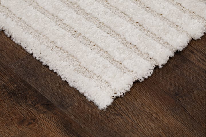 Wiltonmatto Genova Zen 160x230 cm - Valkoinen - Wilton-matto - Kuviollinen matto & värikäs matto - Iso matto