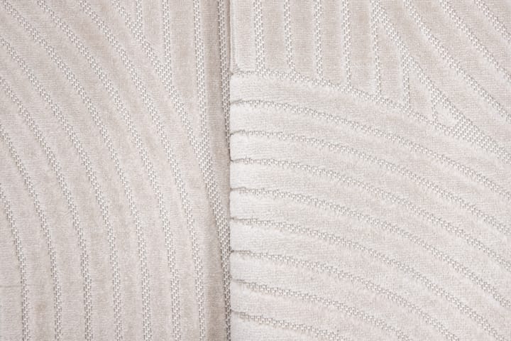 Wiltonmatto Hiroya 160x230 cm Soikea - Valkoinen - Wilton-matto - Kuviollinen matto & värikäs matto