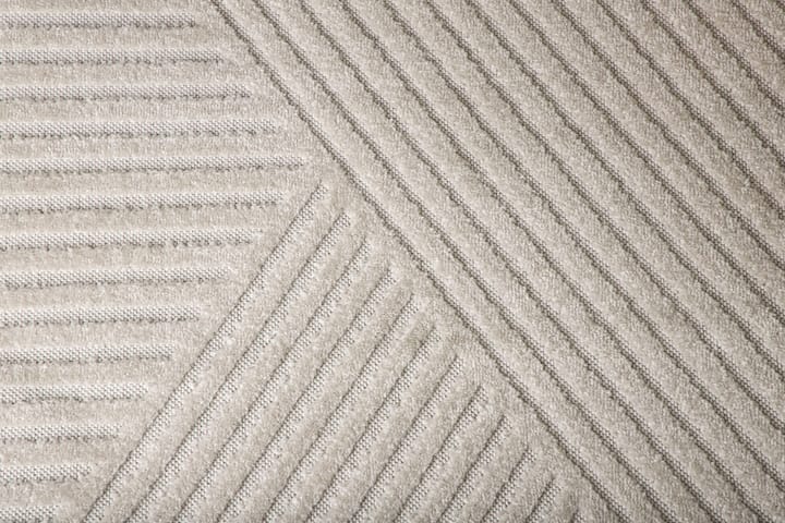 Wiltonmatto Hisayo 200x290 cm Suorakaide - Valkoinen - Wilton-matto - Kuviollinen matto & värikäs matto