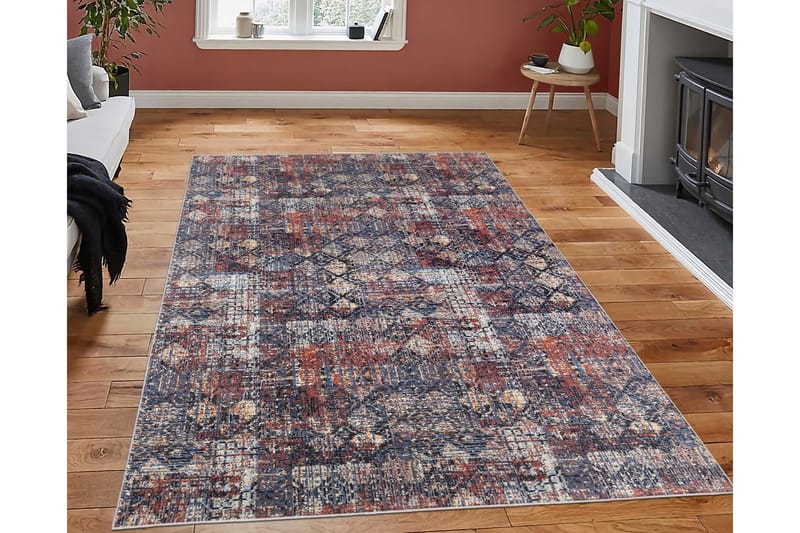 Wiltonmatto Jasmen 200x290 cm Suorakaide - Monivärinen - Kodintekstiilit & matot - Matto - Moderni matto - Wilton-matto
