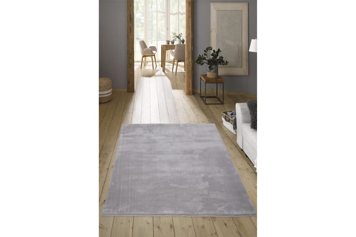 Wiltonmatto Neelu 60x100 cm Suorakaide - Vaaleanharmaa - Kuviollinen matto & värikäs matto - Wilton-matto