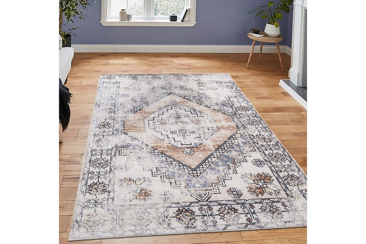 Wiltonmatto Niyaz 120x180 cm Suorakaide - Monivärinen - Wilton-matto - Kuviollinen matto & värikäs matto