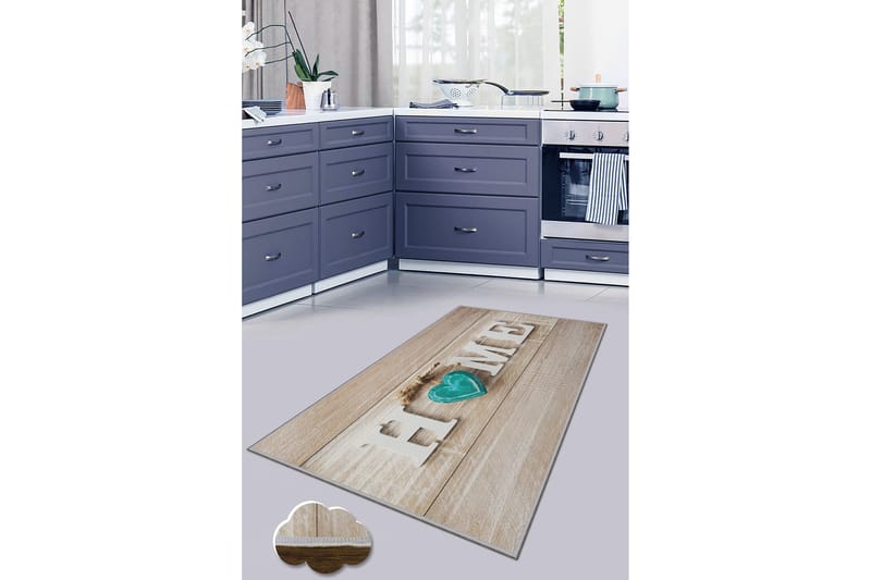 Wiltonmatto Nobumoto 60x100 cm Suorakaide - Monivärinen - Kodintekstiilit & matot - Matto - Moderni matto - Wilton-matto