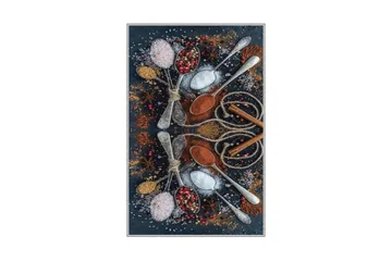 Wiltonmatto Nobuyasu 80x50 cm Suorakaide - Monivärinen - Kodintekstiilit & matot - Matto - Moderni matto - Wilton-matto