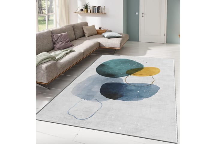 Wiltonmatto Noore 100x180 cm Suorakaide - Monivärinen - Wilton-matto - Kuviollinen matto & värikäs matto