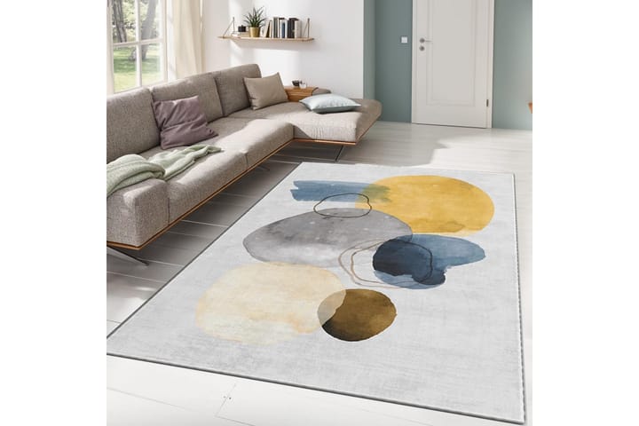 Wiltonmatto Noore 120x180 cm Suorakaide - Monivärinen - Wilton-matto - Kuviollinen matto & värikäs matto