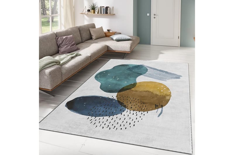 Wiltonmatto Noore 160x230 cm Suorakaide - Monivärinen - Kodintekstiilit & matot - Matto - Moderni matto - Wilton-matto