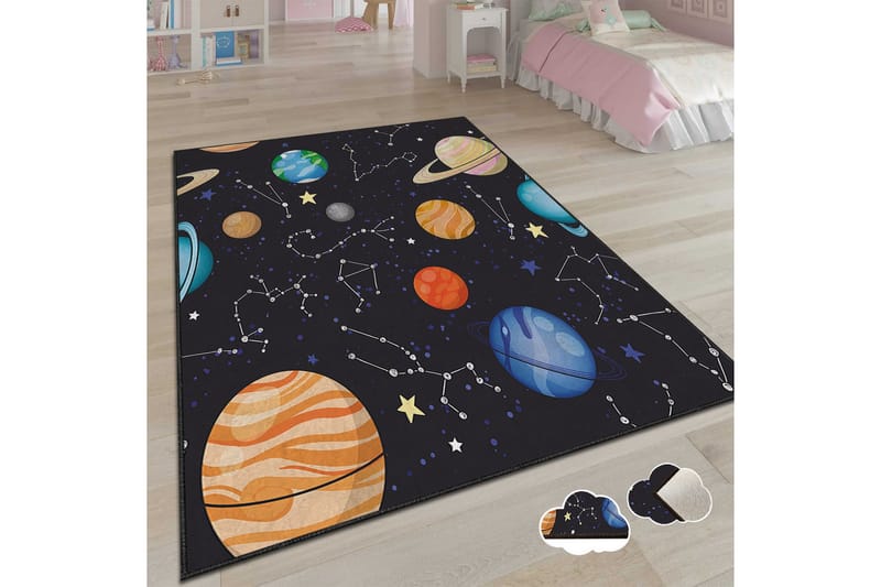 Wiltonmatto Nooreen 120x180 cm Suorakaide - Monivärinen - Kodintekstiilit & matot - Matto - Moderni matto - Wilton-matto