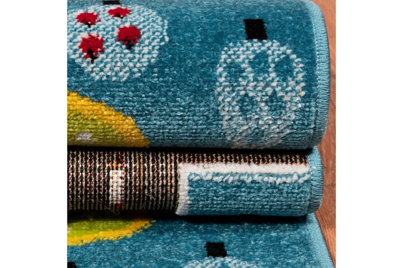 Wiltonmatto Noorpa 160x230 cm Suorakaide - Sininen - Kodintekstiilit & matot - Matto - Moderni matto - Wilton-matto