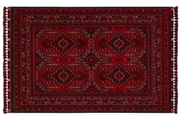 Wiltonmatto Noriyasu 120x180 cm Suorakaide - Punainen - Kodintekstiilit & matot - Matto - Moderni matto - Wilton-matto
