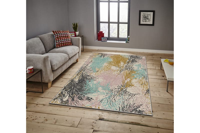 Wiltonmatto Nunki 160x230 cm Suorakaide - Monivärinen - Kodintekstiilit & matot - Matto - Moderni matto - Wilton-matto