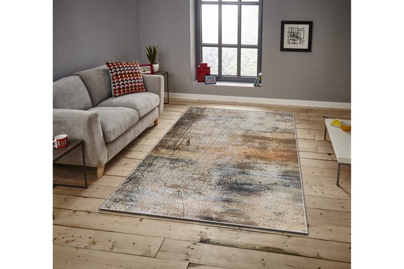 Wiltonmatto Nunki 80x140 cm Suorakaide - Monivärinen - Kodintekstiilit & matot - Matto - Moderni matto - Wilton-matto