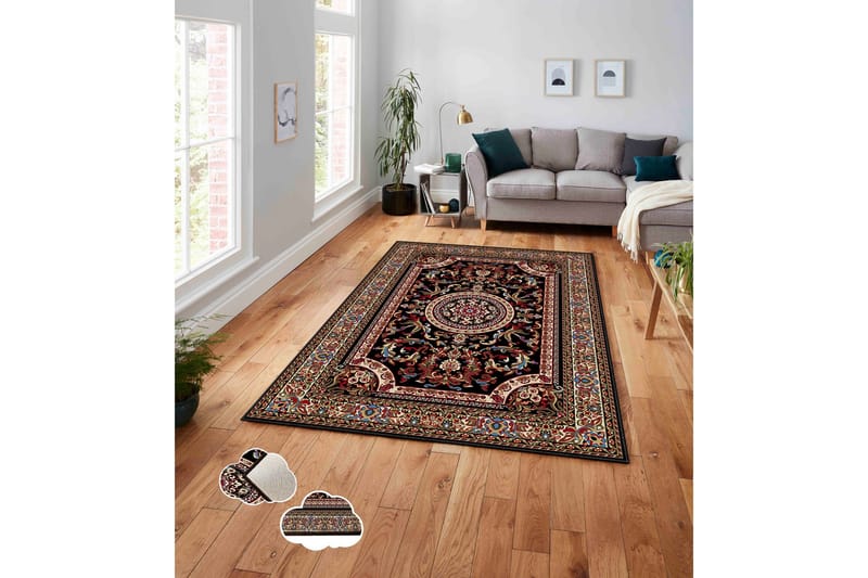 Wiltonmatto Nunki 80x140 cm Suorakaide - Monivärinen - Kodintekstiilit & matot - Matto - Moderni matto - Wilton-matto