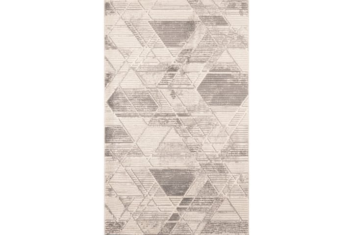 Wiltonmatto Omprakash 200x290 cm Suorakaide - Harmaa/Beige/Ruskea - Wilton-matto - Kuviollinen matto & värikäs matto