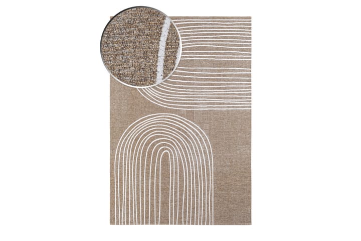 Wiltonmatto Opale Curzo 200x290 cm Luonnollinen - Luonnonväri - Wilton-matto - Kuviollinen matto & värikäs matto