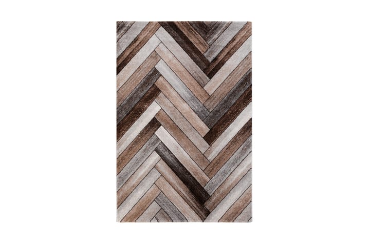 Wiltonmatto Rubin Floor 200x290 cm Harmaa/Luonnollinen - Harmaa/Luonnonväri - Wilton-matto - Kuviollinen matto & värikäs matto