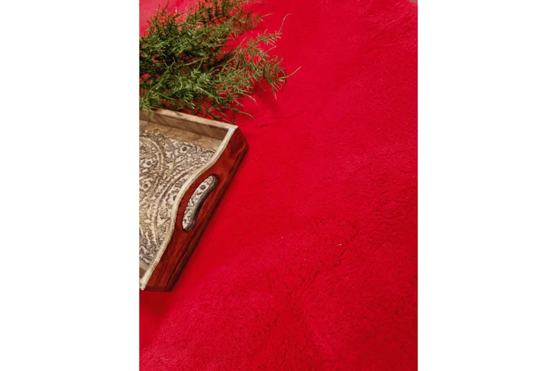 Wiltonmatto Soft 140x200 cm Punainen - Punainen - Kodintekstiilit & matot - Matto - Moderni matto - Wilton-matto