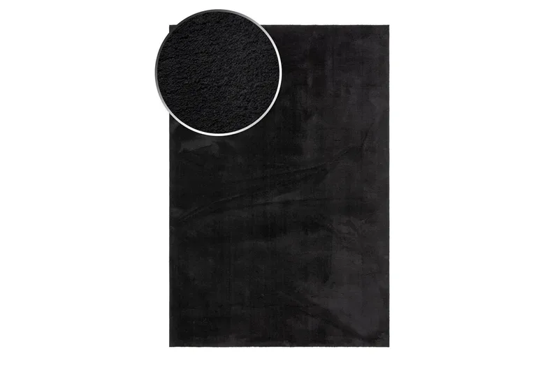 Wiltonmatto Soft 240x340 cm Musta - Musta - Kodintekstiilit & matot - Matto - Moderni matto - Wilton-matto