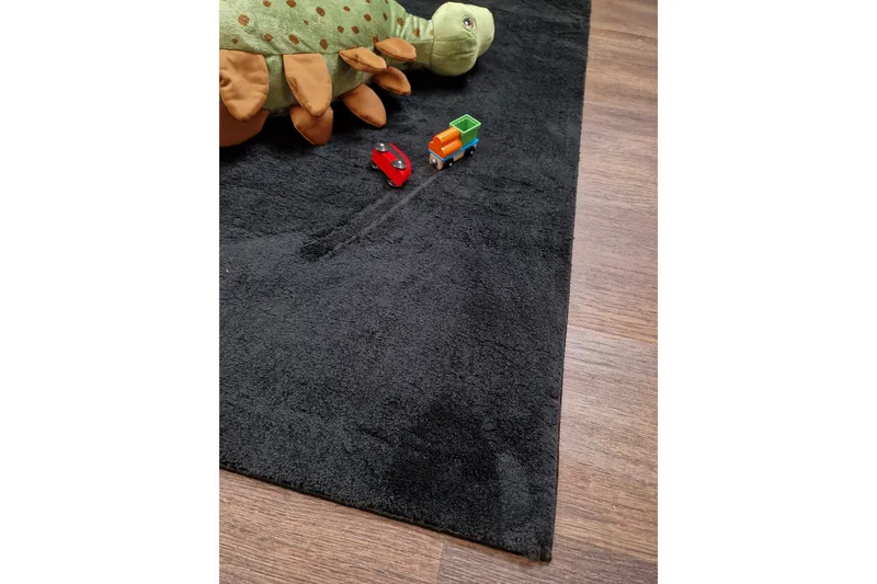 Wiltonmatto Soft 60x110 cm Musta - Musta - Kodintekstiilit & matot - Matto - Moderni matto - Wilton-matto