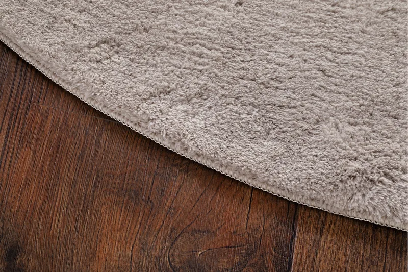 Wiltonmatto Soft Pyöreä Ø160 cm Beigeharmaa - Greige - Kodintekstiilit & matot - Matto - Moderni matto - Wilton-matto