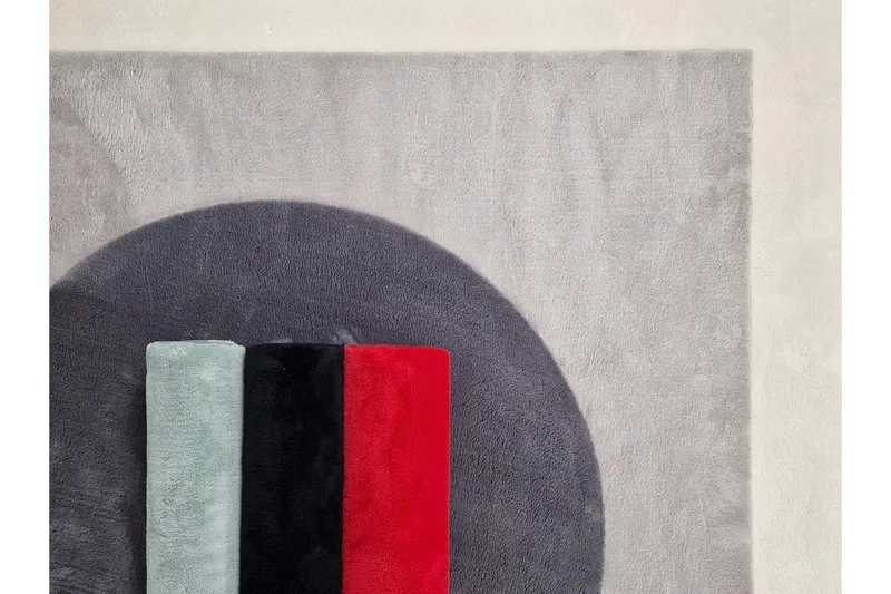 Wiltonmatto Soft Pyöreä Ø200 cm Grafiitinharmaa - Grafiitinharmaa - Kodintekstiilit & matot - Matto - Moderni matto - Wilton-matto