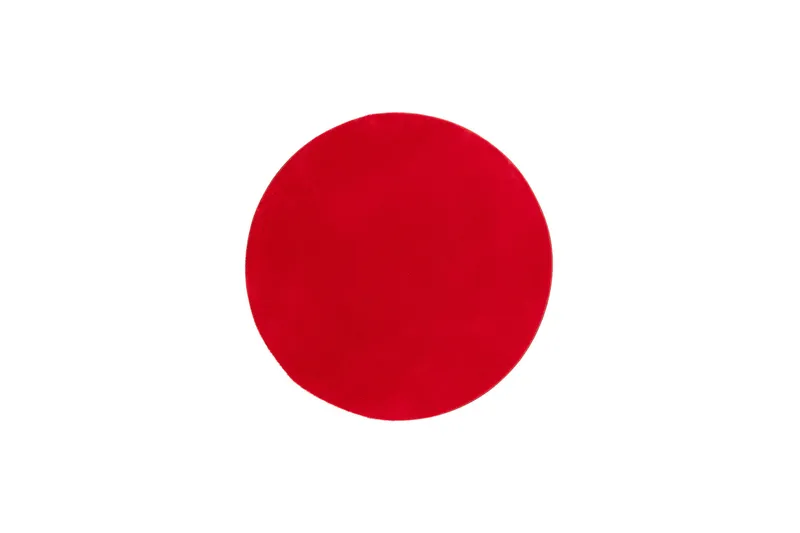 Wiltonmatto Soft Pyöreä Ø200 cm Punainen - Punainen - Kodintekstiilit & matot - Matto - Moderni matto - Wilton-matto