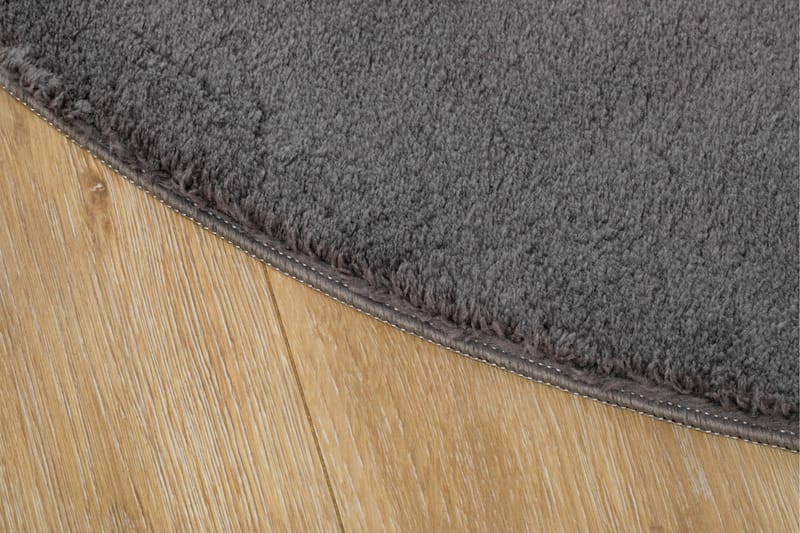 Wiltonmatto Soft Pyöreä Ø120 cm Grafiitinharmaa - Grafiitinharmaa - Kodintekstiilit & matot - Matto - Moderni matto - Wilton-matto
