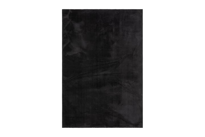Wiltonmatto Softina 140x200 cm - Musta - Pyöreät matot - Wilton-matto - Kuviollinen matto & värikäs matto