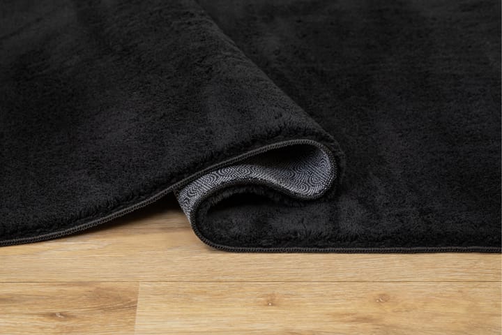 Wiltonmatto Softina 160x230 cm - Musta - Pyöreät matot - Wilton-matto - Kuviollinen matto & värikäs matto