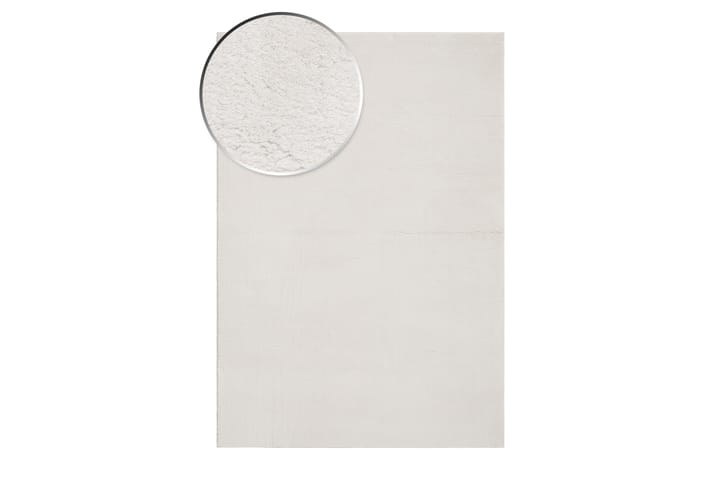Wiltonmatto Softina 160x230 cm Valkoinen - Valkoinen - Wilton-matto - Kuviollinen matto & värikäs matto