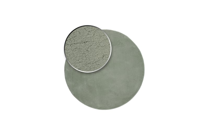 Wiltonmatto Softina Pyöreä Ø120 cm Vihreä - Vihreä - Kodintekstiilit & matot - Matto - Moderni matto - Wilton-matto