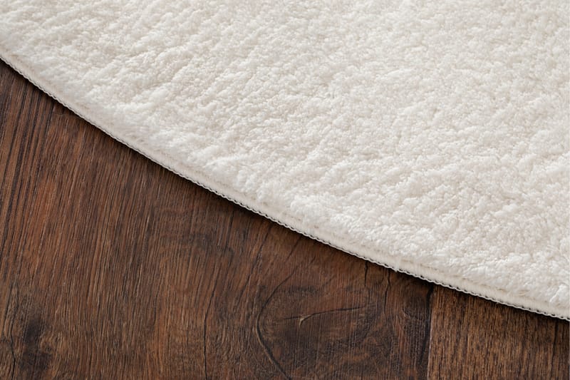 Wiltonmatto Softina Pyöreä Ø120 cm Valkoinen - Valkoinen - Kodintekstiilit & matot - Matto - Moderni matto - Wilton-matto