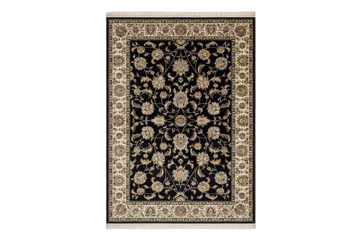 Wiltonmatto Teheran Bidjar 160x230 cm Musta - Musta - Wilton-matto - Kuviollinen matto & värikäs matto