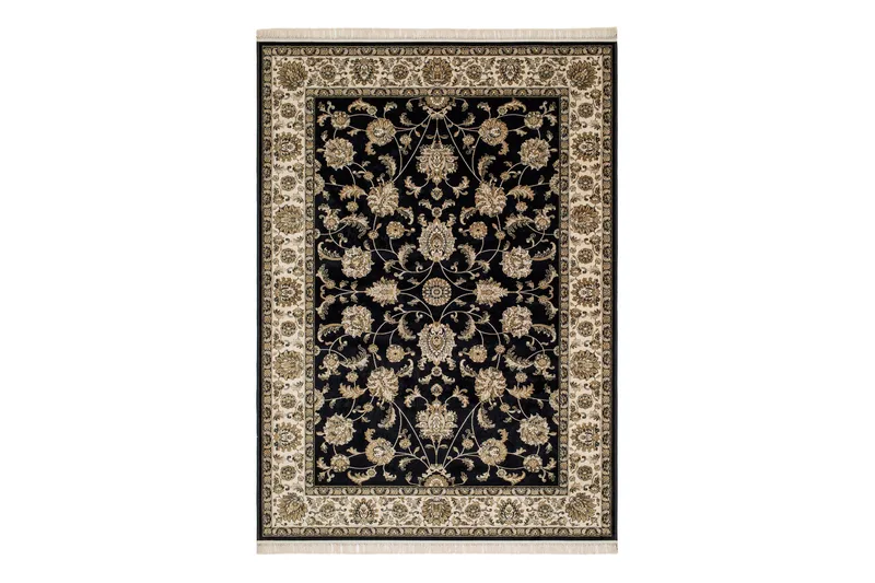 Wiltonmatto Teheran Bidjar 200x300 cm Musta, Musta
