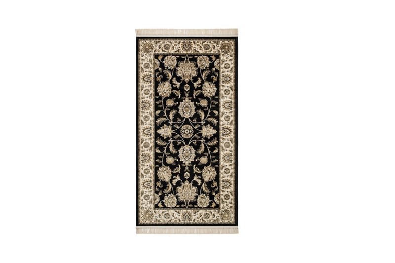Wiltonmatto Teheran Bidjar 80x250 cm Musta - Musta - Kodintekstiilit & matot - Matto - Moderni matto - Wilton-matto