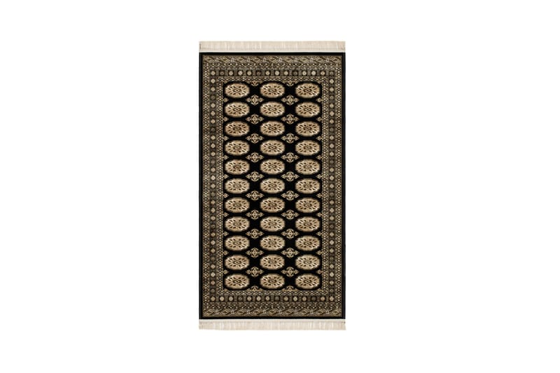 Wiltonmatto Teheran Boccara 80x150 cm Musta - Musta - Kodintekstiilit & matot - Matto - Moderni matto - Wilton-matto