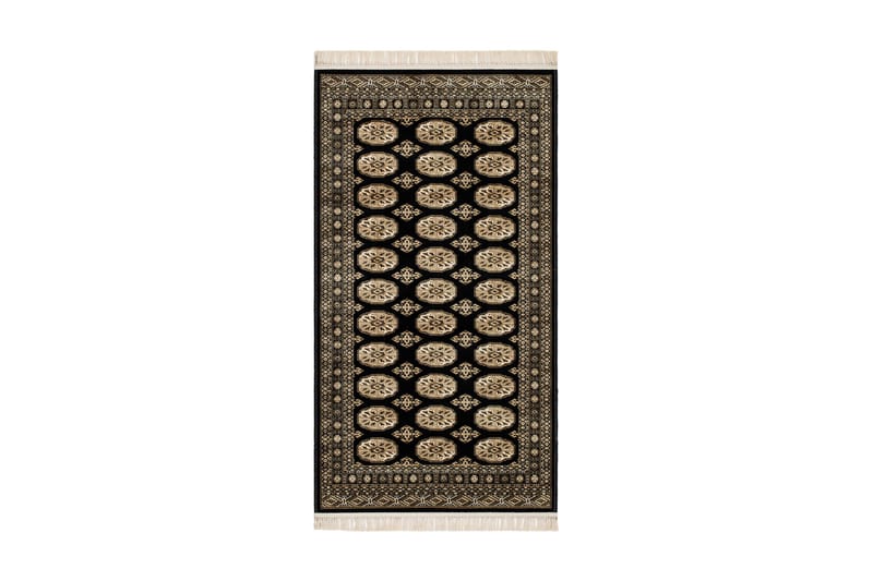 Wiltonmatto Teheran Boccara 80x350 cm Musta - Musta - Kodintekstiilit & matot - Matto - Moderni matto - Wilton-matto