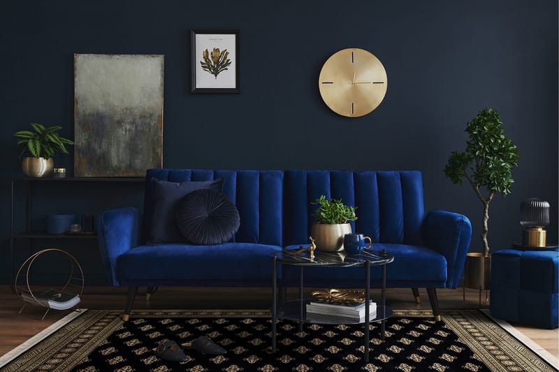 Wiltonmatto Teheran Lahori 240x330 cm Musta - Musta - Kodintekstiilit & matot - Matto - Moderni matto - Wilton-matto