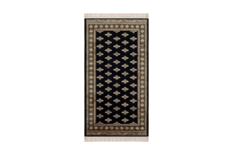 Wiltonmatto Teheran Lahori 80x350 cm Musta - Musta - Kodintekstiilit & matot - Matto - Moderni matto - Wilton-matto