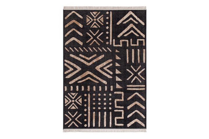 Wiltonmatto Tulum Inka 160x230 cm Grafiitti - Grafiitti - Wilton-matto - Kuviollinen matto & värikäs matto