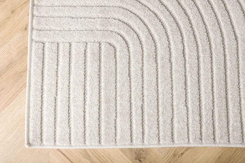 Wiltonmatto Vince 160x230 cm Suorakaide - Valkoinen - Kodintekstiilit & matot - Matto - Moderni matto - Wilton-matto