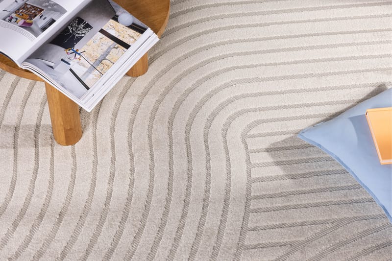 Wiltonmatto Vince 240x340 cm Soikea - Valkoinen - Kodintekstiilit & matot - Matto - Moderni matto - Wilton-matto